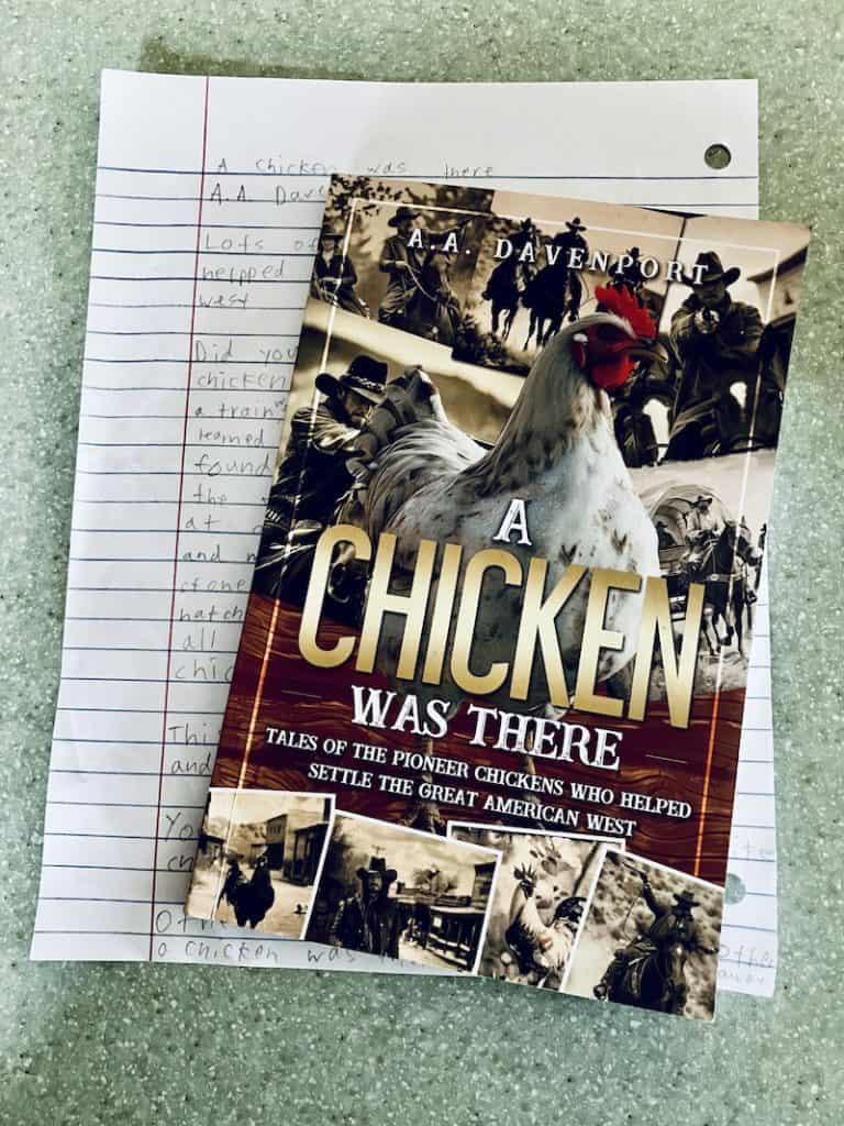 a chicken was there book review