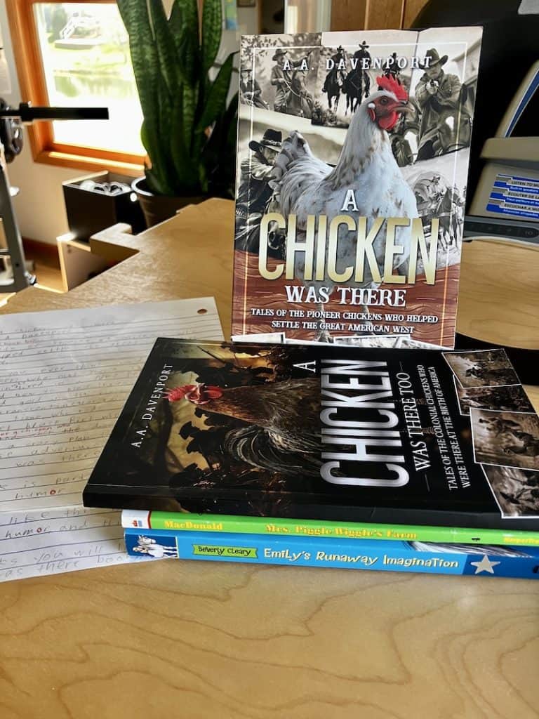 a chicken was there and related books